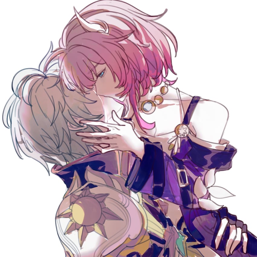 phainon and cyrene (honkai and 1 more) drawn by lotta-me