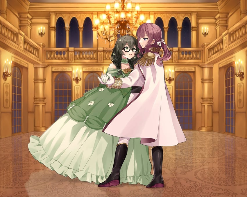 natsuki karin and hanakuma chifuyu (synthesizer v and 1 more) drawn by binchou_maguro