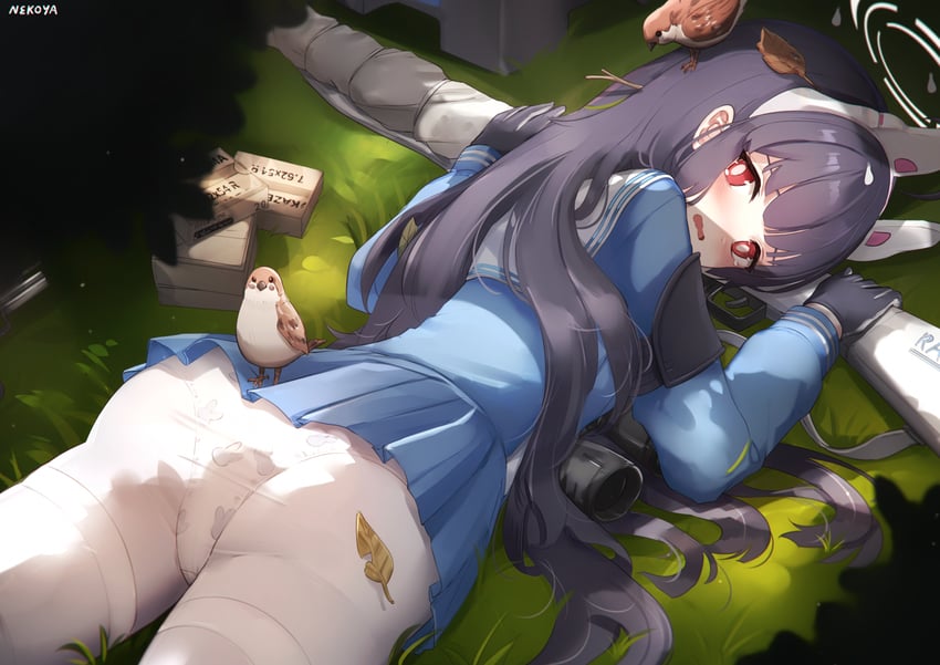 miyu (blue archive) drawn by nekoya_(liu)