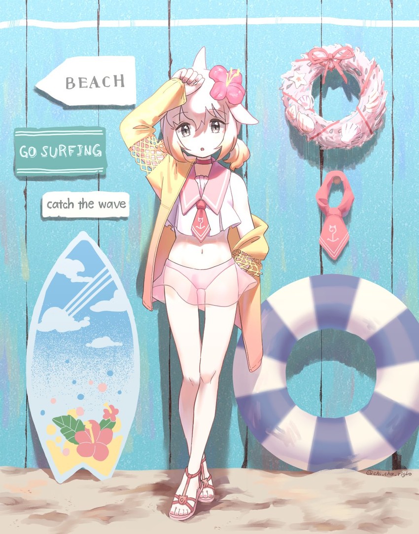 chinese white dolphin (kemono friends) drawn by chicha_(chi_cha_rigbo)