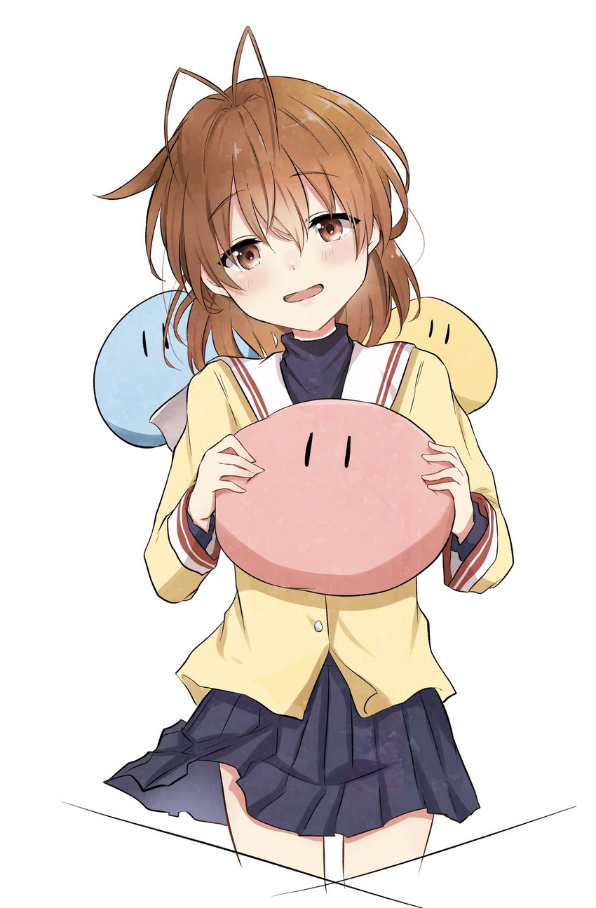 furukawa nagisa (clannad and 1 more) drawn by shosudo