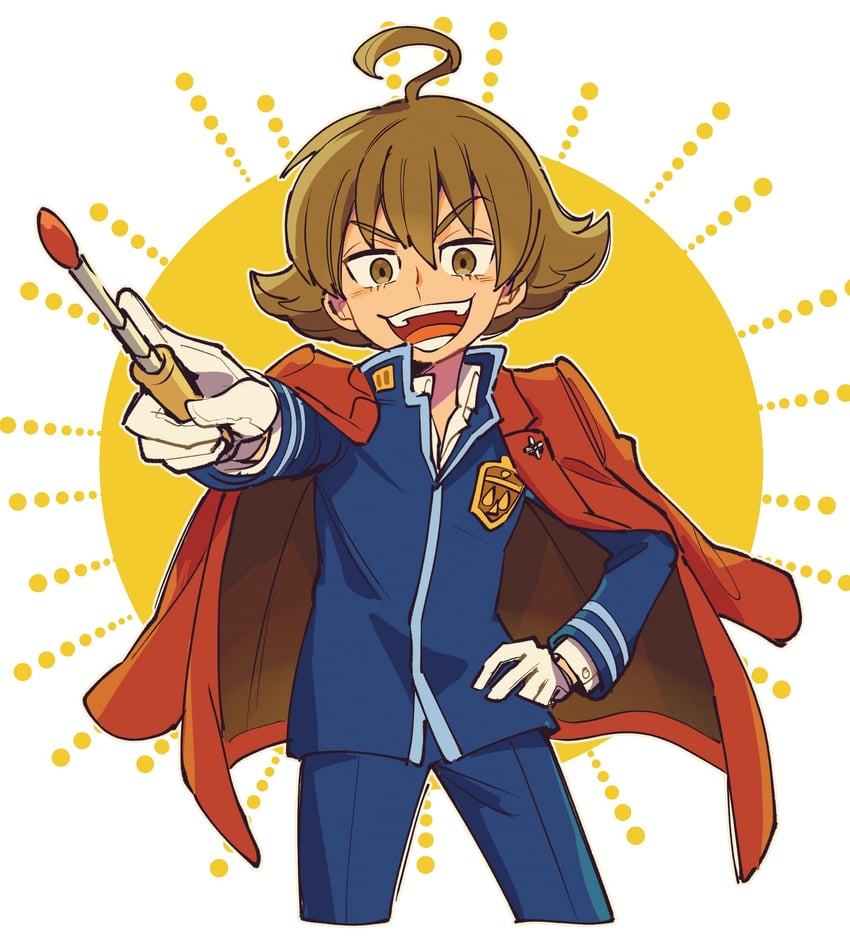 eustace winner (ace attorney and 2 more) drawn by nono_(norabi)