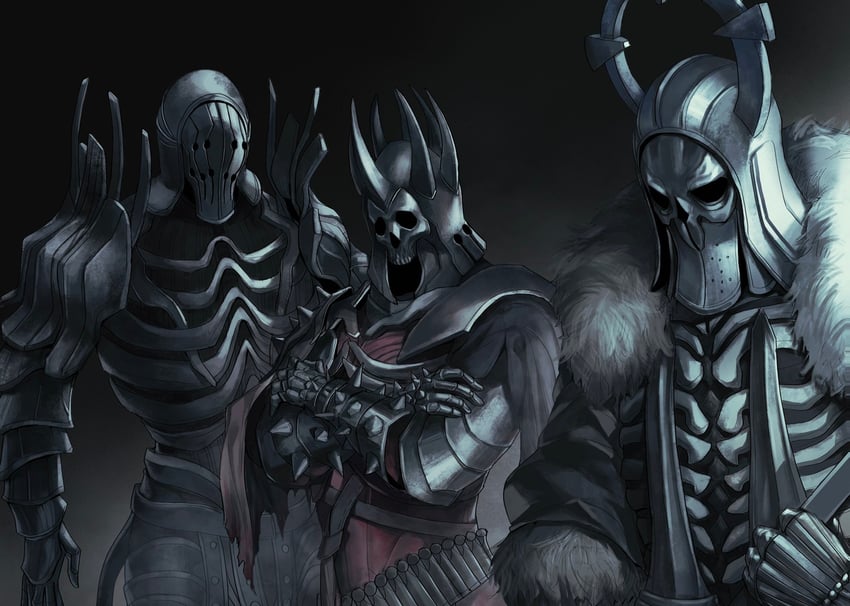 caranthir, eredin breacc glas, and imlerith (the witcher and 1 more) drawn by tworain_w