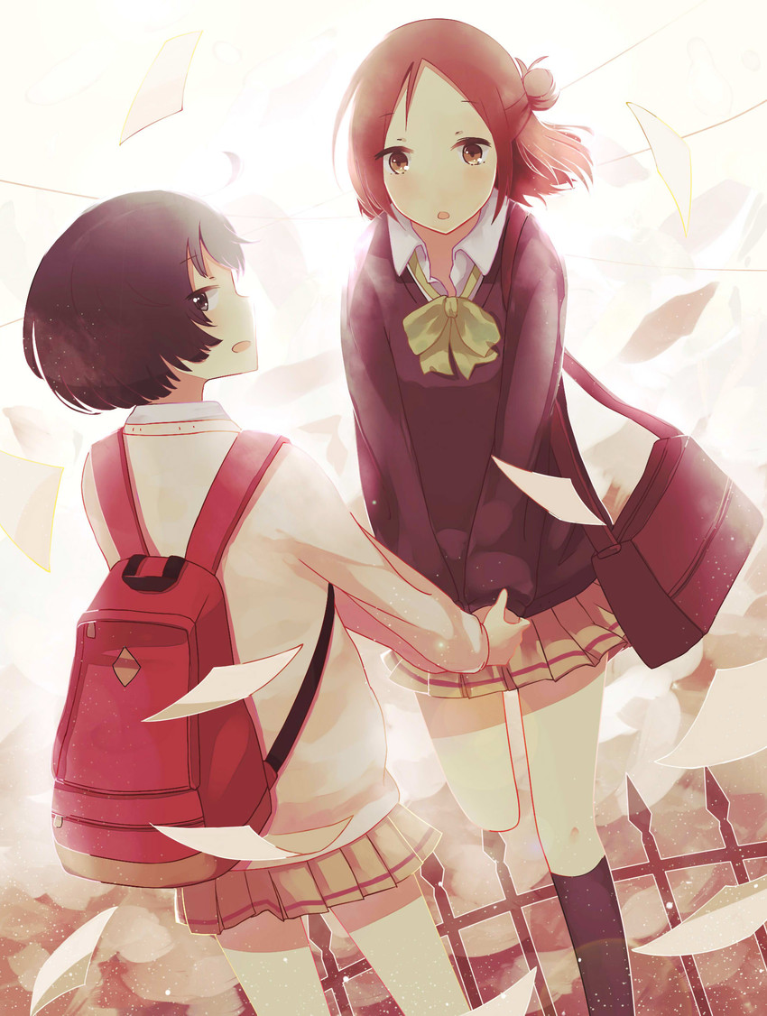 fujimiya kaori and yamagishi saki (isshuukan friends) drawn by levi9452