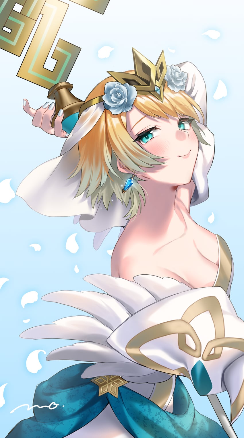 fjorm (fire emblem and 1 more) drawn by makita_(vector1525)