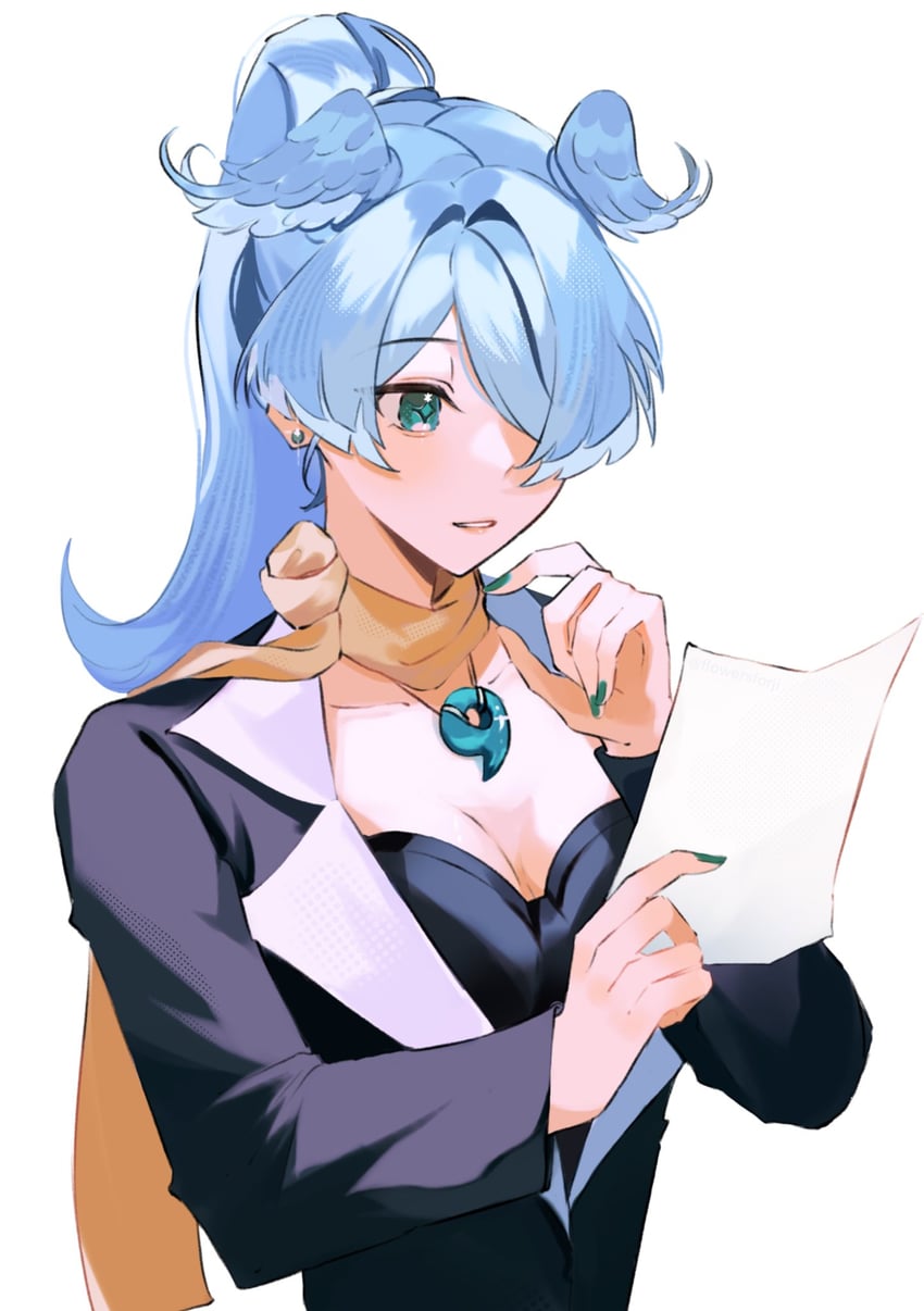 elira pendora and mia fey (nijisanji and 2 more) drawn by flowersforji