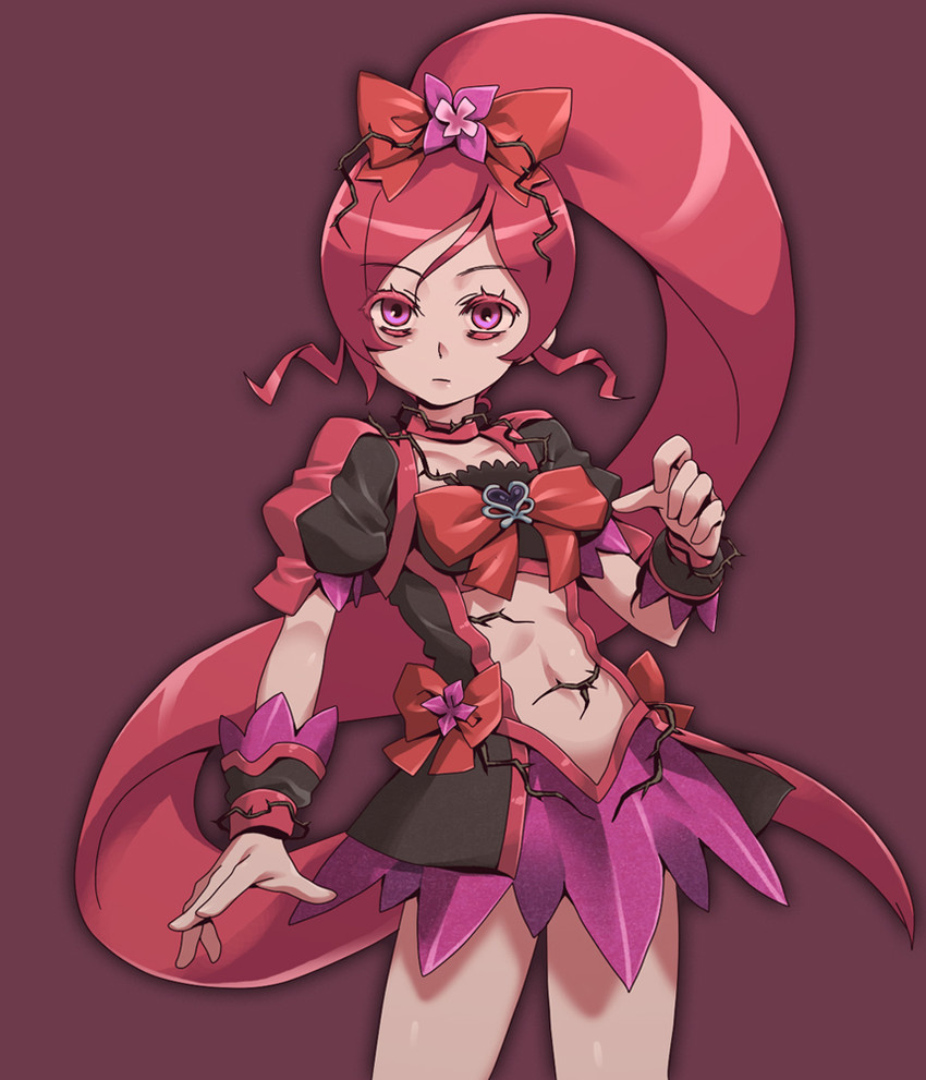 hanasaki tsubomi and cure blossom (precure and 1 more) drawn by kuroshin