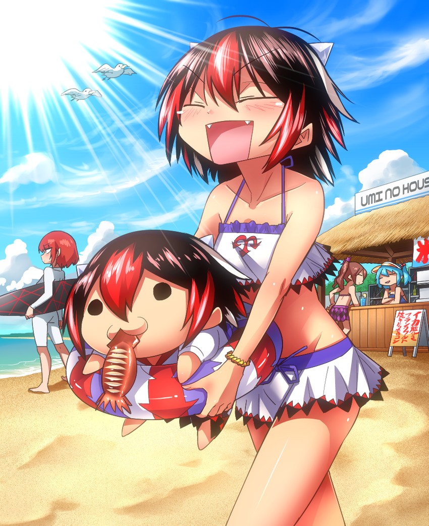 kawashiro nitori, himekaidou hatate, kijin seija, and horikawa raiko (touhou) drawn by shimizu_pem