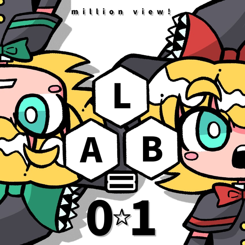 kirisame marisa and meguru (touhou and 2 more) drawn by sznkrs