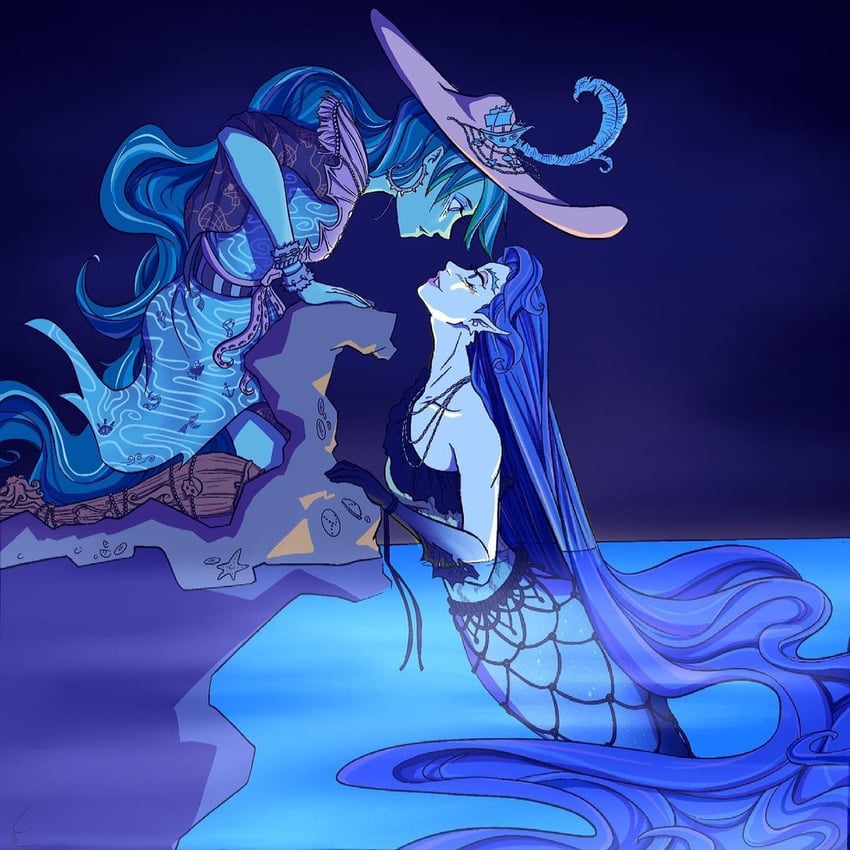 sirena von boo and vandala dubloons (monster high) drawn by narcolepticat