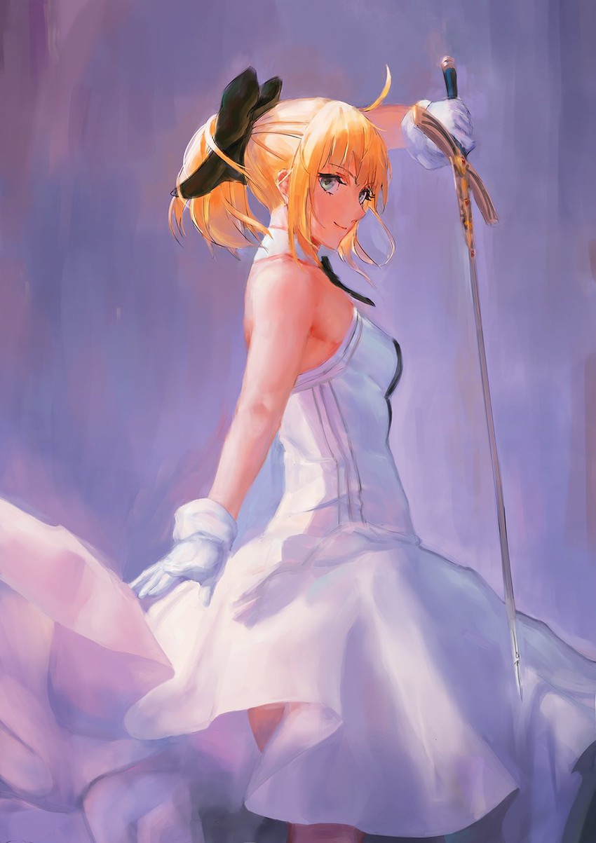artoria pendragon and saber lily (fate and 2 more) drawn by mintbreak ...