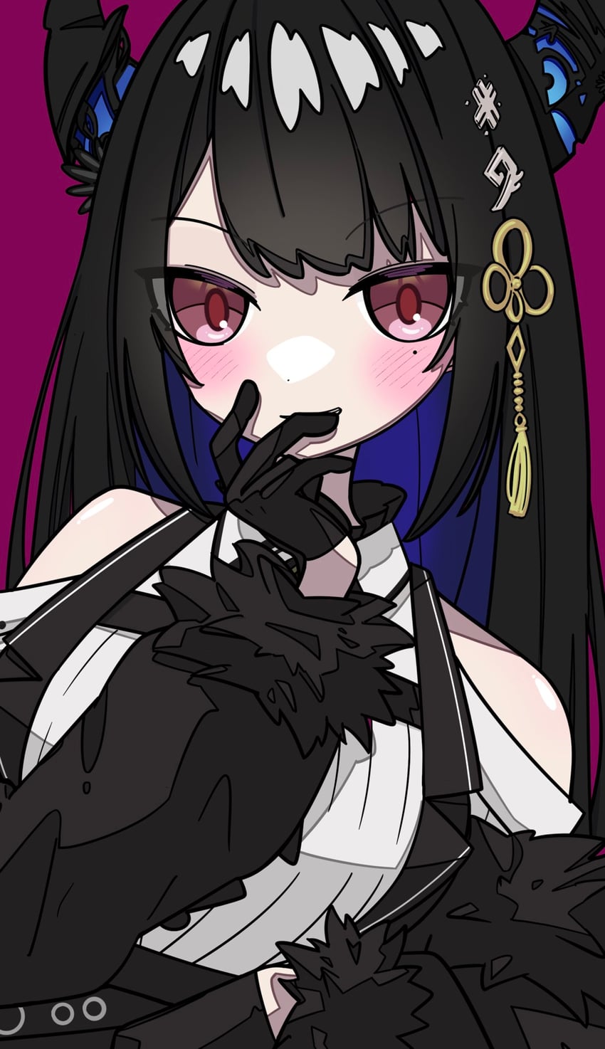 nerissa ravencroft (hololive and 1 more) drawn by yuvur1