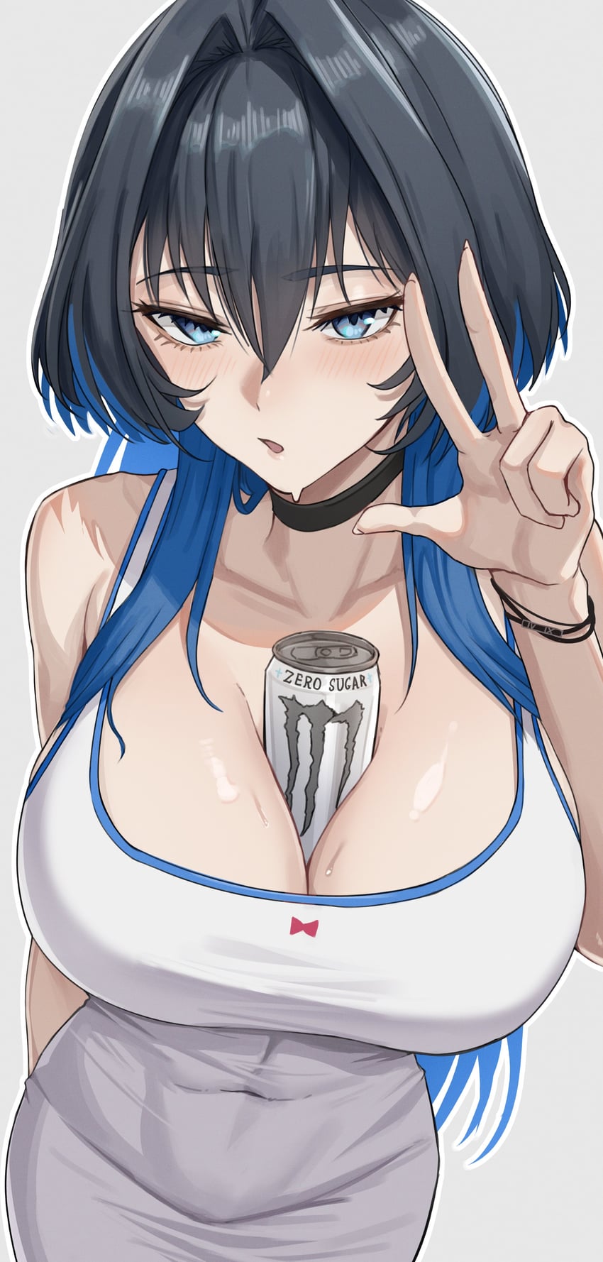 ouro kronii (hololive and 1 more) drawn by zenya