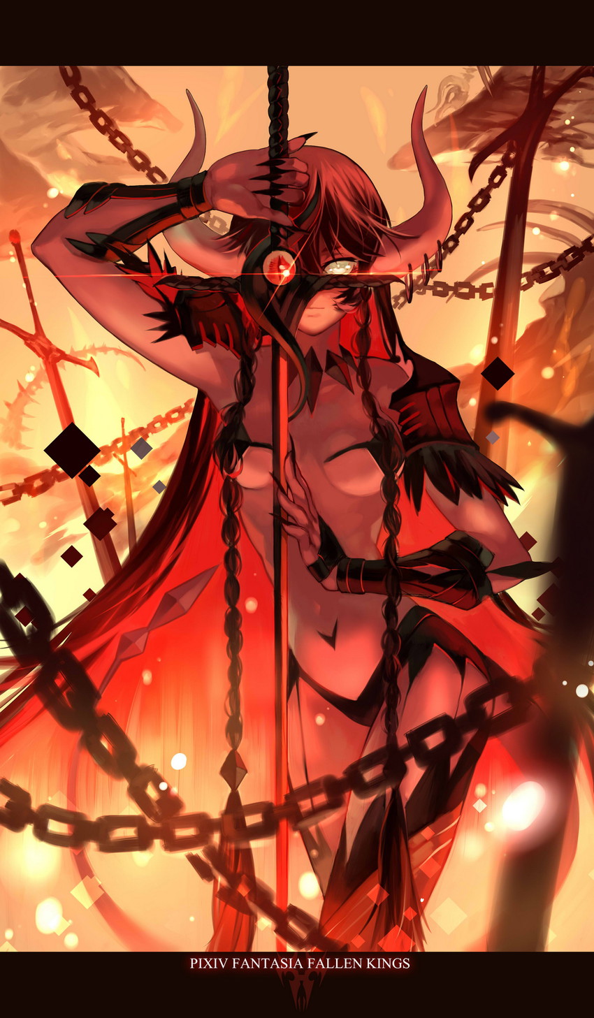 pixiv fantasia and 1 more drawn by joseph_lee