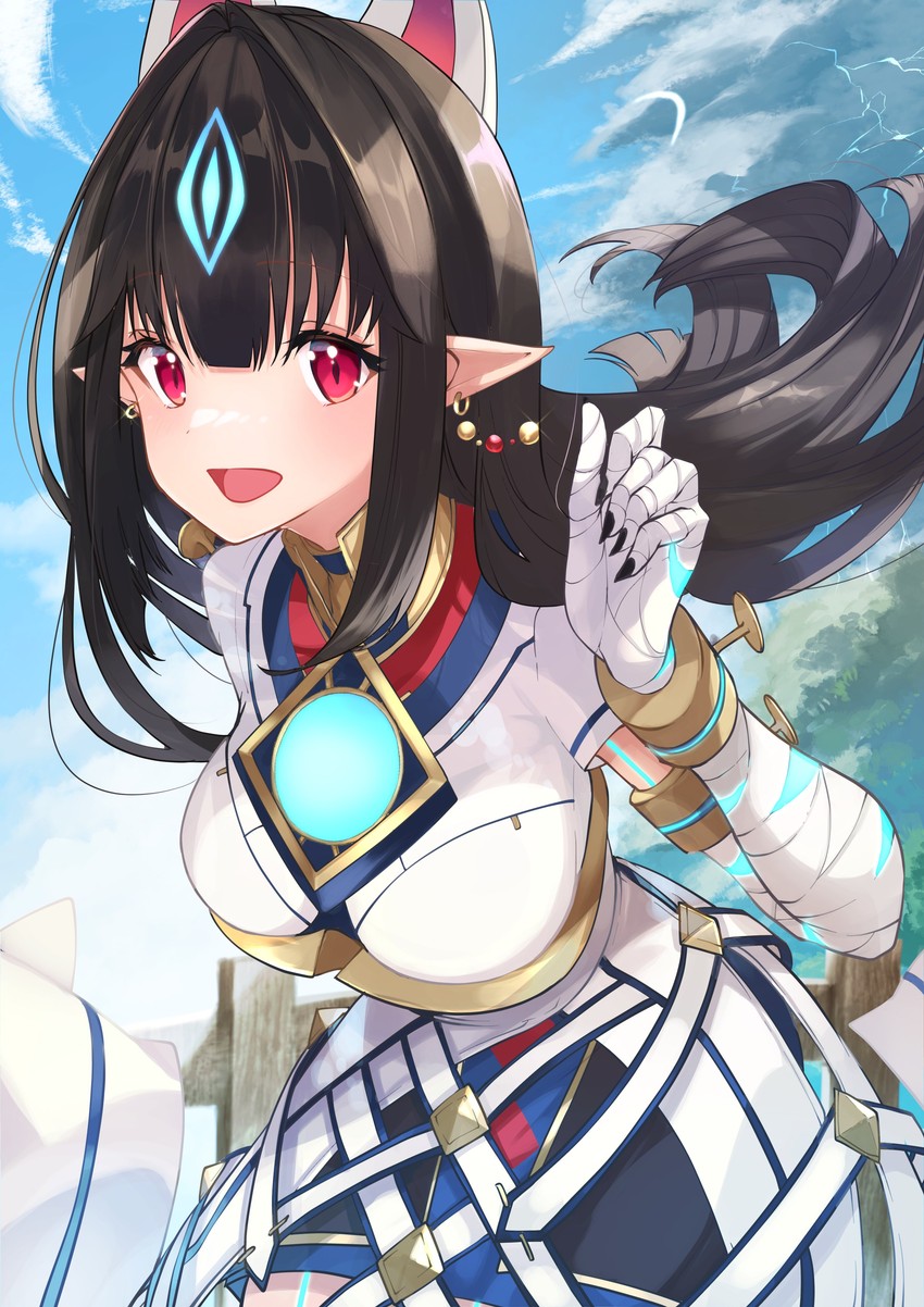 kasandra (xenoblade chronicles and 1 more) drawn by risumi_(taka-fallcherryblossom)