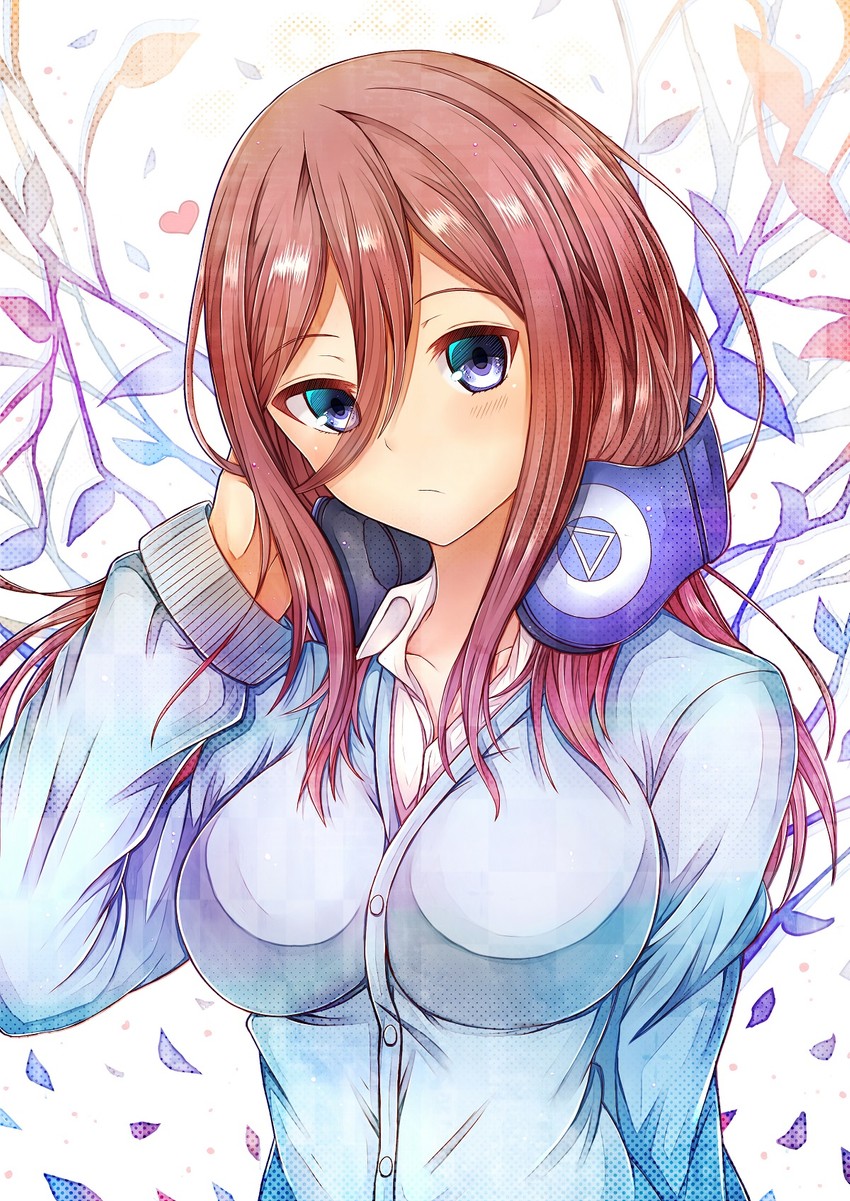nakano miku (go-toubun no hanayome) drawn by soda_(sodachuxd)