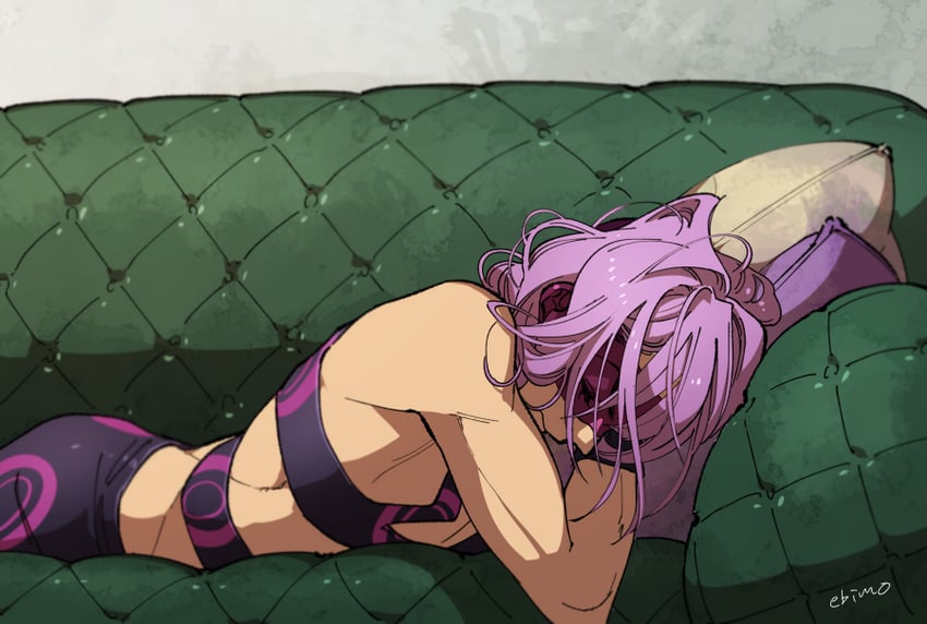melone (jojo no kimyou na bouken and 1 more) drawn by mojisan_(ebimo)