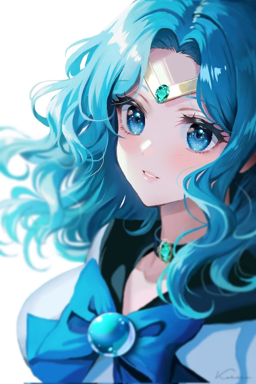 kaiou michiru and sailor neptune (bishoujo senshi sailor moon) drawn by koharumichi