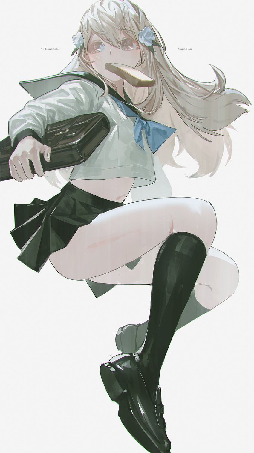 fuyusaka iori (juusan kihei bouei ken) drawn by reoen
