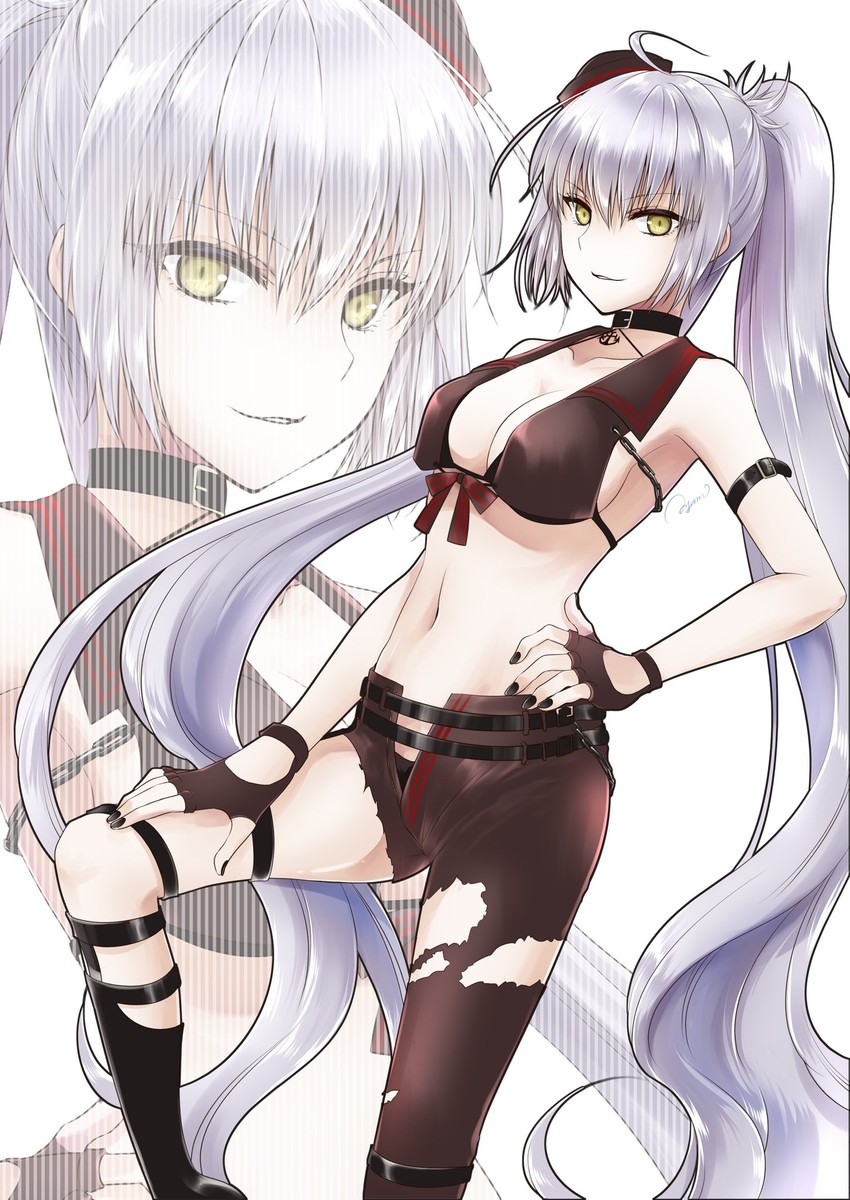 jeanne d'arc alter (fate and 1 more) drawn by ayamu_(igakato)