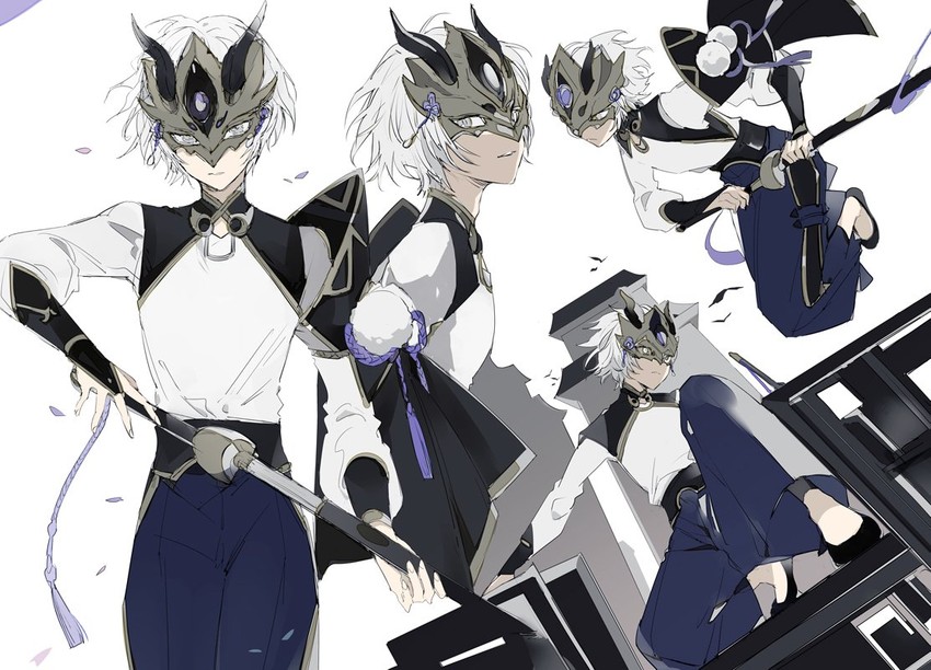 prince of lan ling (fate and 1 more) drawn by suou_(sdurorhr)