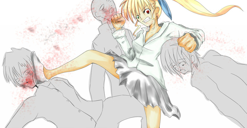vivio (lyrical nanoha and 1 more) drawn by shuu_(artist)
