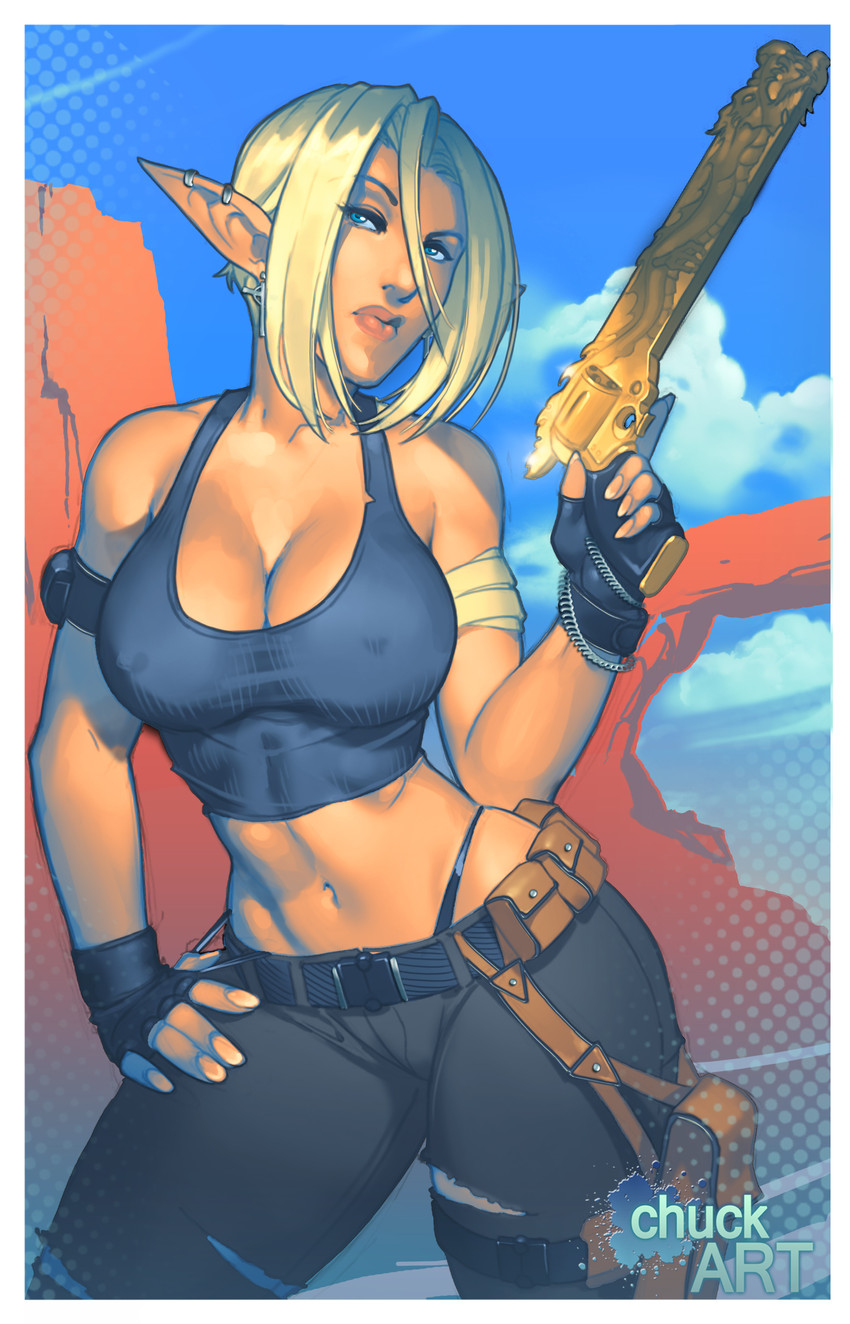 shadowrun drawn by chuck_pires