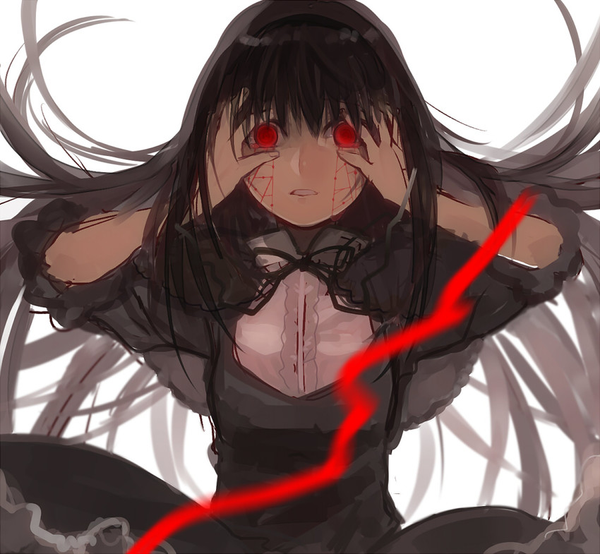 akemi homura (mahou shoujo madoka magica and 1 more) drawn by sanae_(satansanae)