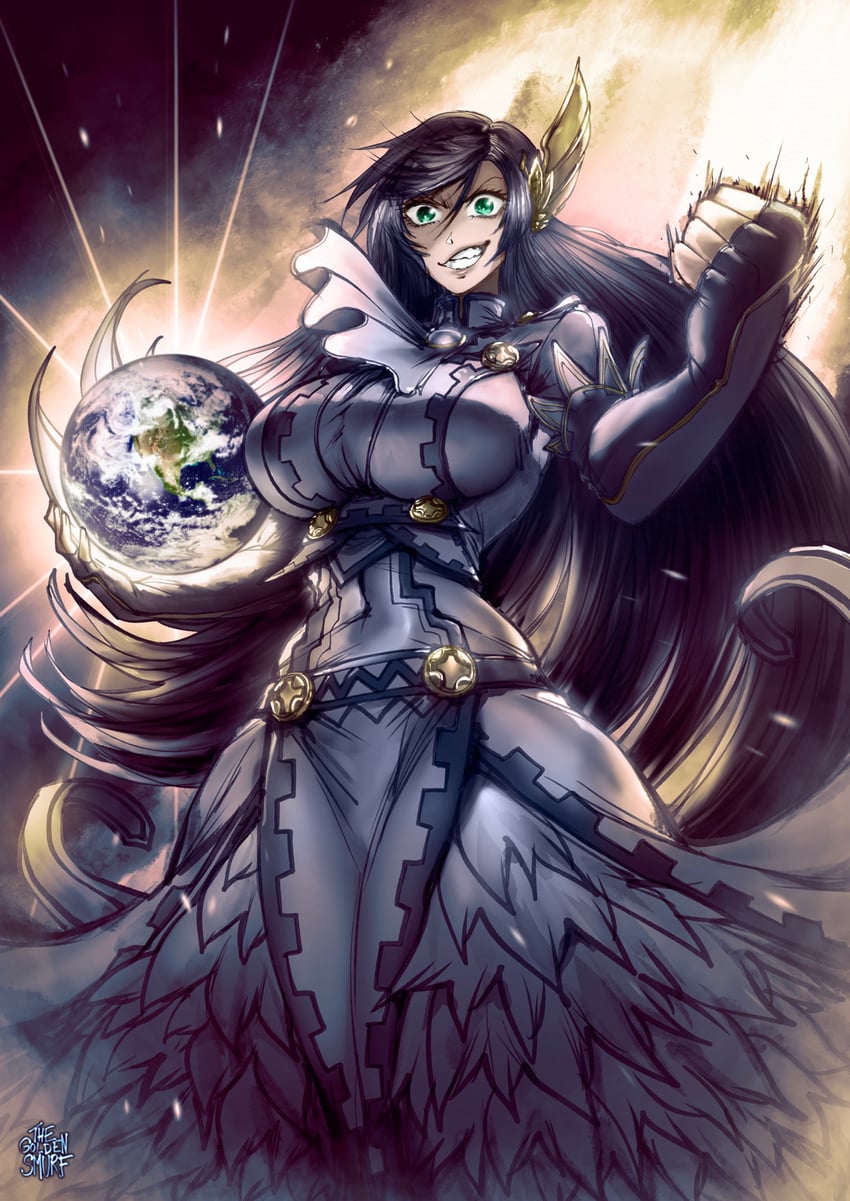 brunhilde (shuumatsu no valkyrie) drawn by the_golden_smurf