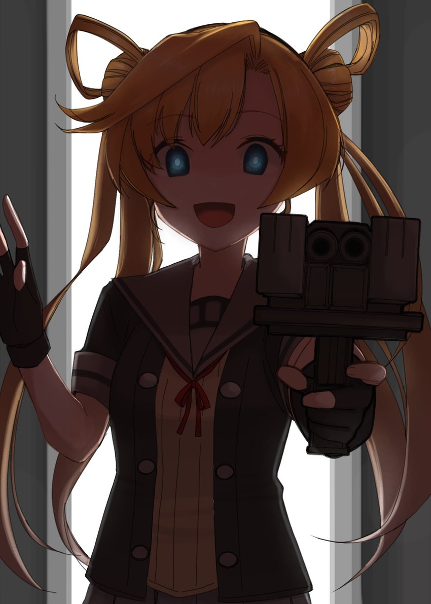 abukuma and abukuma kai ni (kantai collection) drawn by bobokuboboku
