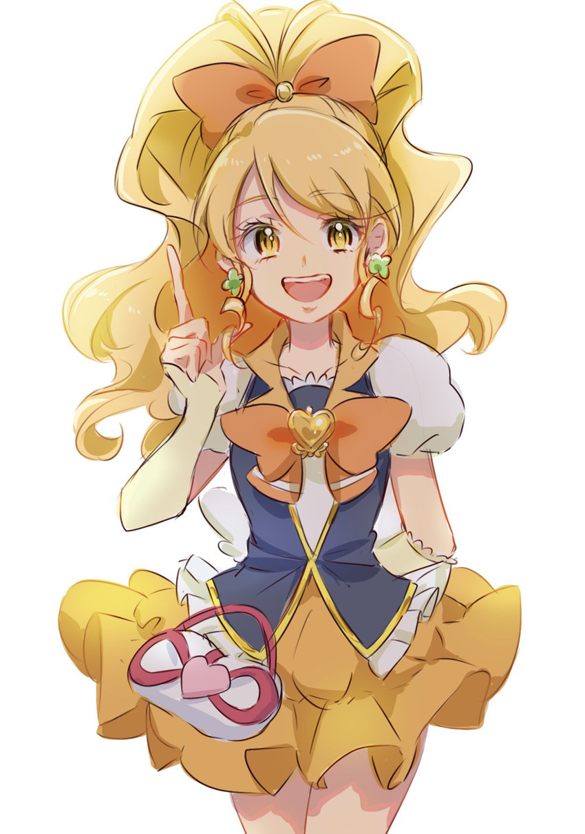 oomori yuuko and cure honey (precure and 1 more) drawn by fpminnie1