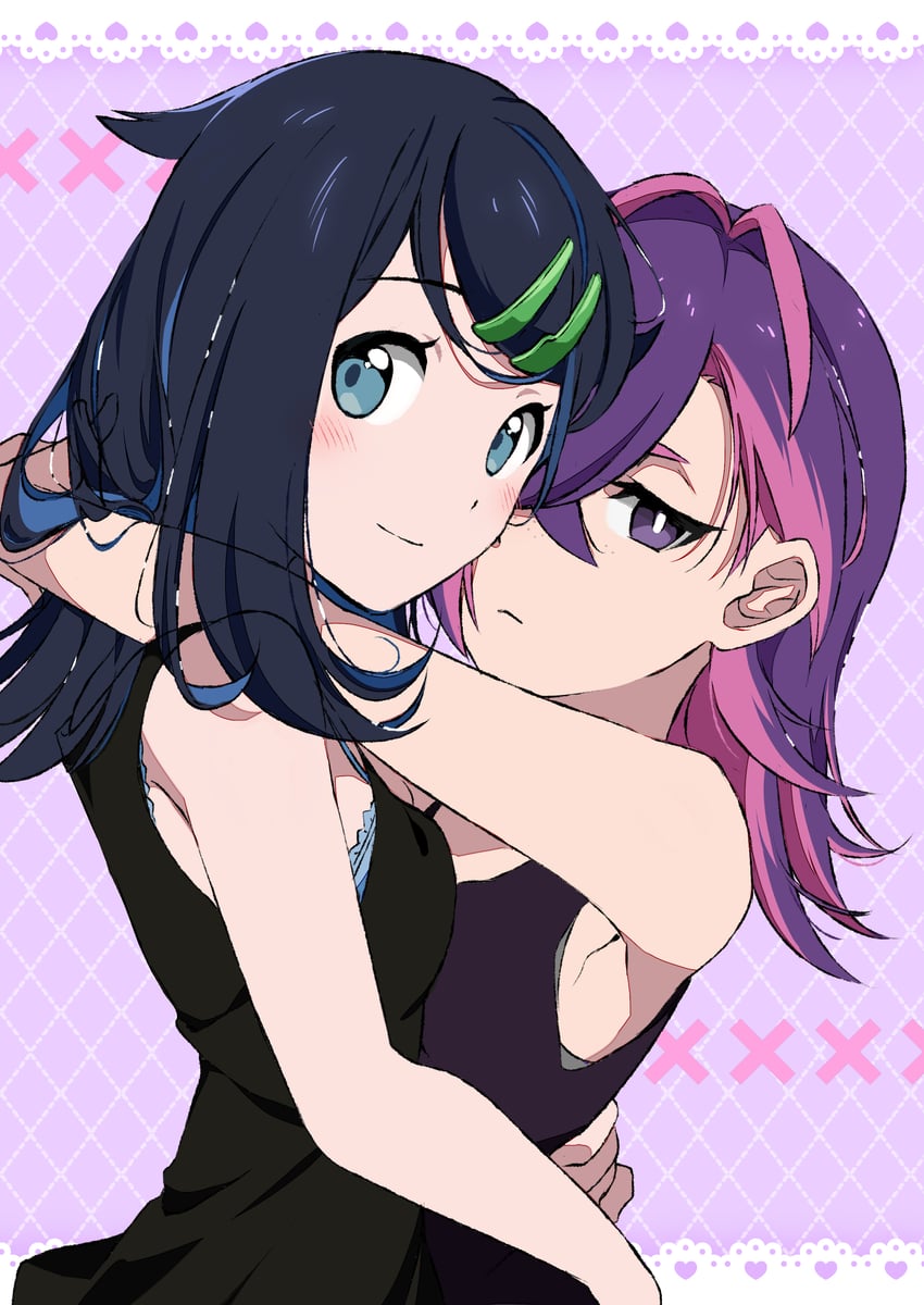 liko and dot (pokemon and 1 more) drawn by plus_ta