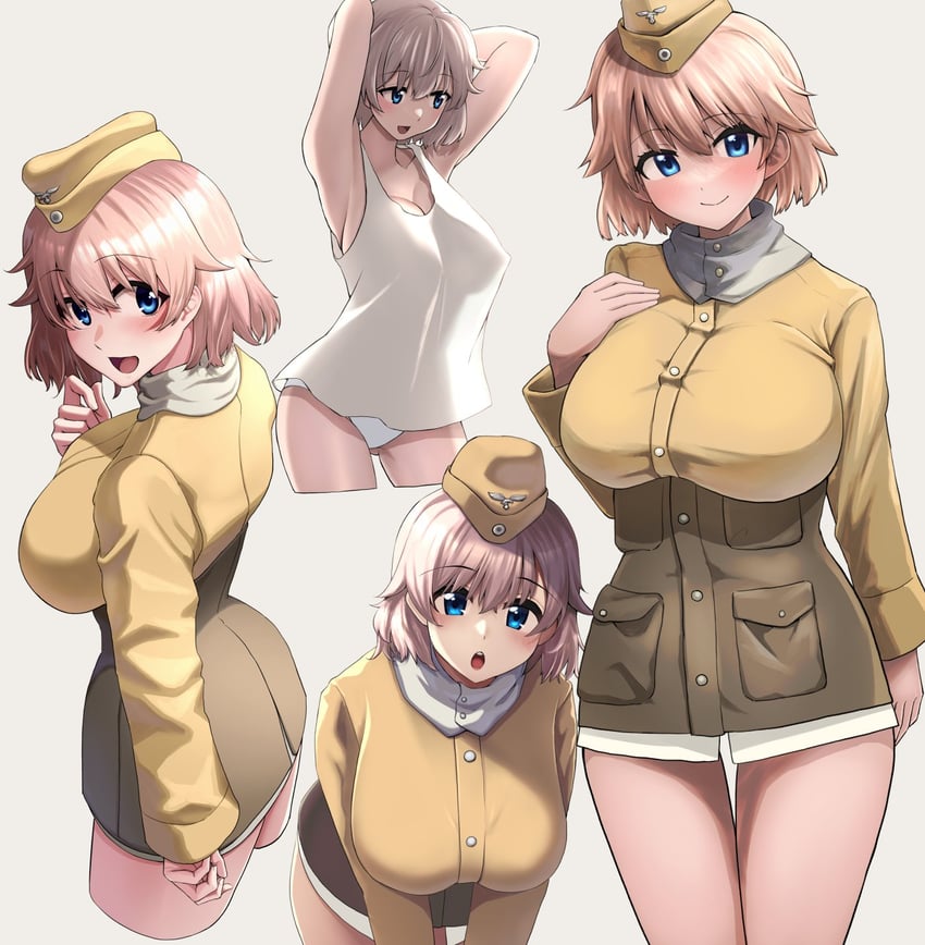 raisa pottgen (world witches series and 1 more) drawn by liar_lawyer