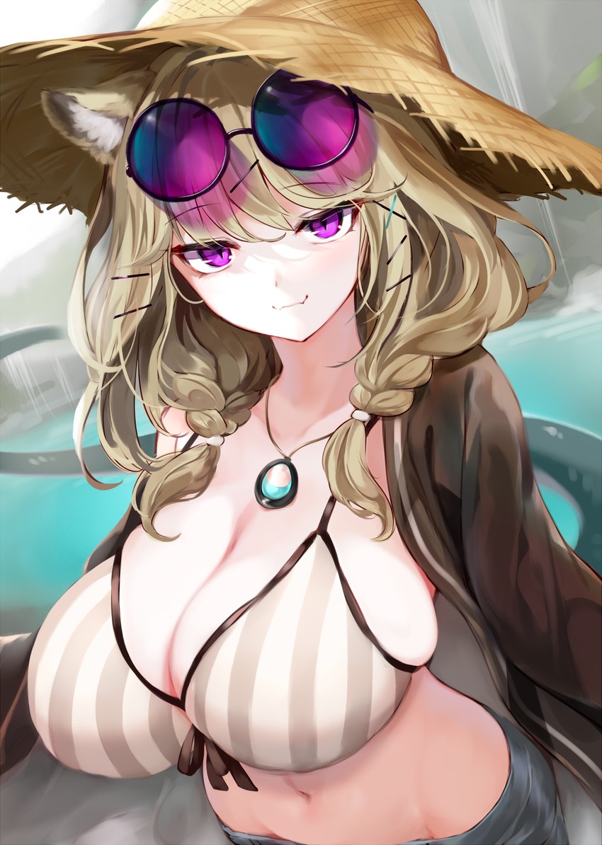 utage (arknights) drawn by sukemyon