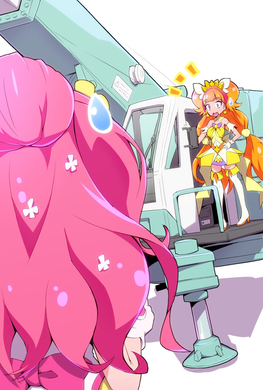 amanogawa kirara, hanadera nodoka, cure twinkle, and cure grace (precure and 2 more) drawn by ryuuta_(cure_ryuuta)