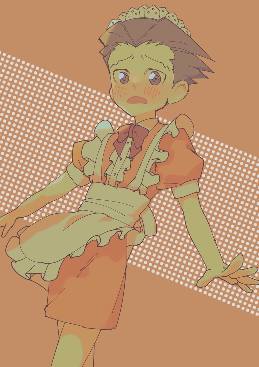 phoenix wright (ace attorney and 1 more) drawn by mizumizu_simizu