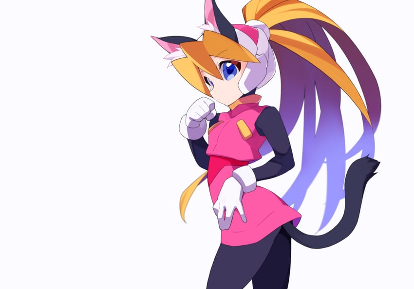 ciel (mega man and 1 more) drawn by kaidou_zx