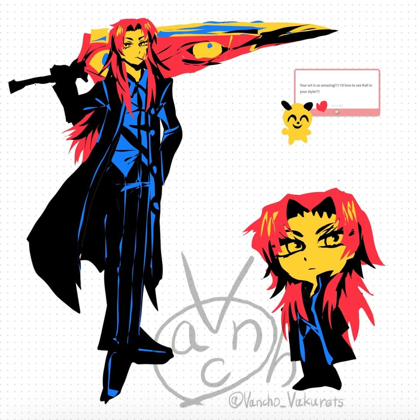 kali (project moon and 3 more) drawn by vancho_vakurets