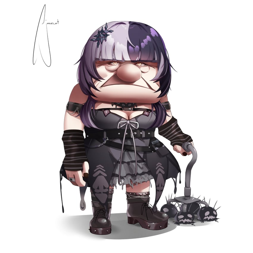 shiori novella, yorick, and carl fredricksen (hololive and 2 more) drawn by jamwes