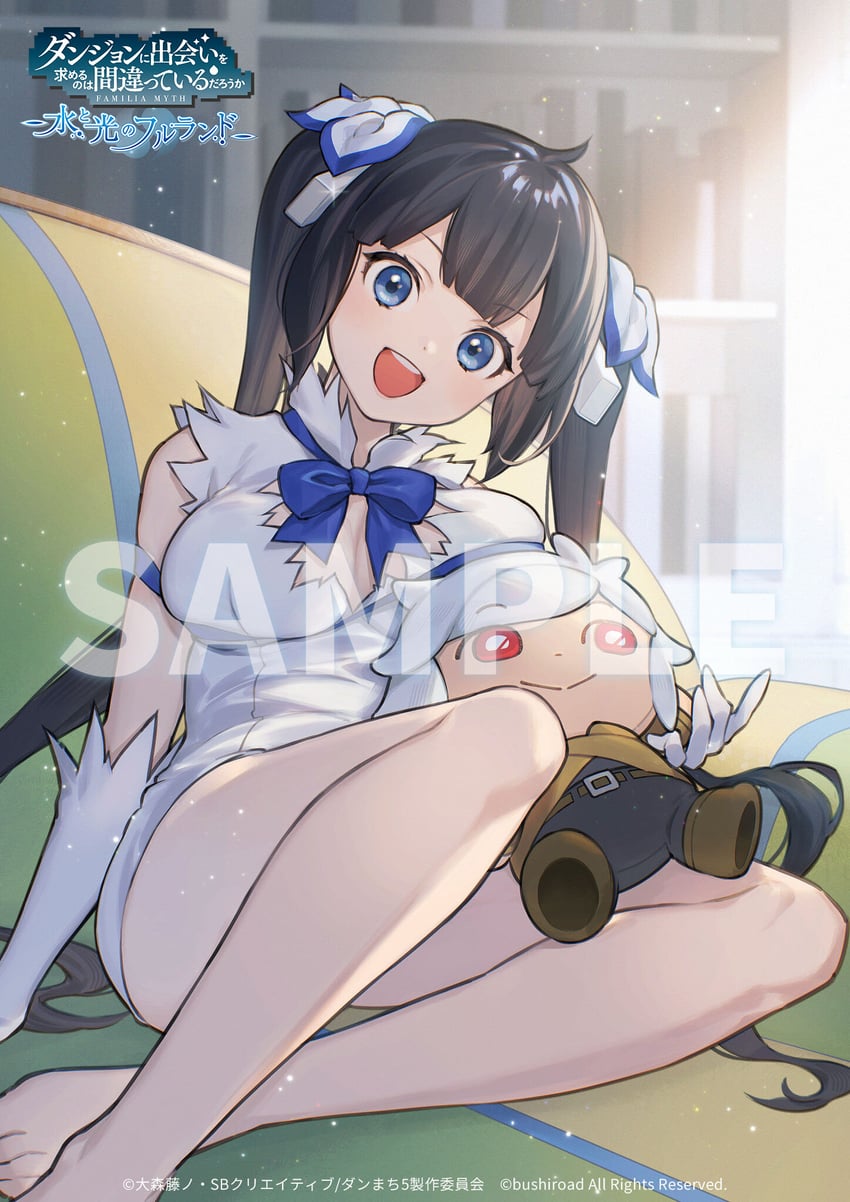 hestia and bell cranel (dungeon ni deai wo motomeru no wa machigatteiru darou ka) drawn by nakahara_(mu_tation)