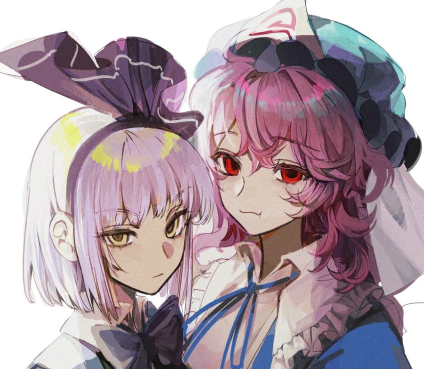 konpaku youmu and saigyouji yuyuko (touhou) drawn by xian_qishui