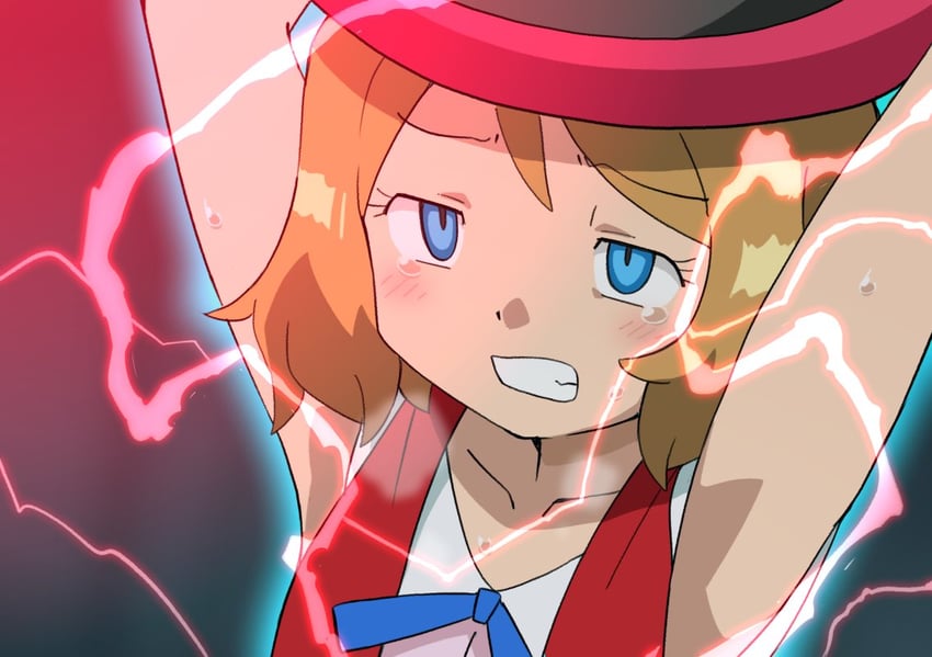 serena (pokemon and 1 more) drawn by hitsugi_mc