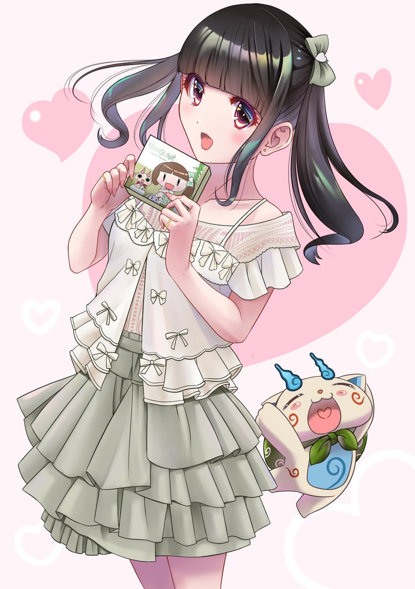 komasan and tamura yukari (real life and 1 more) drawn by akihiro0920