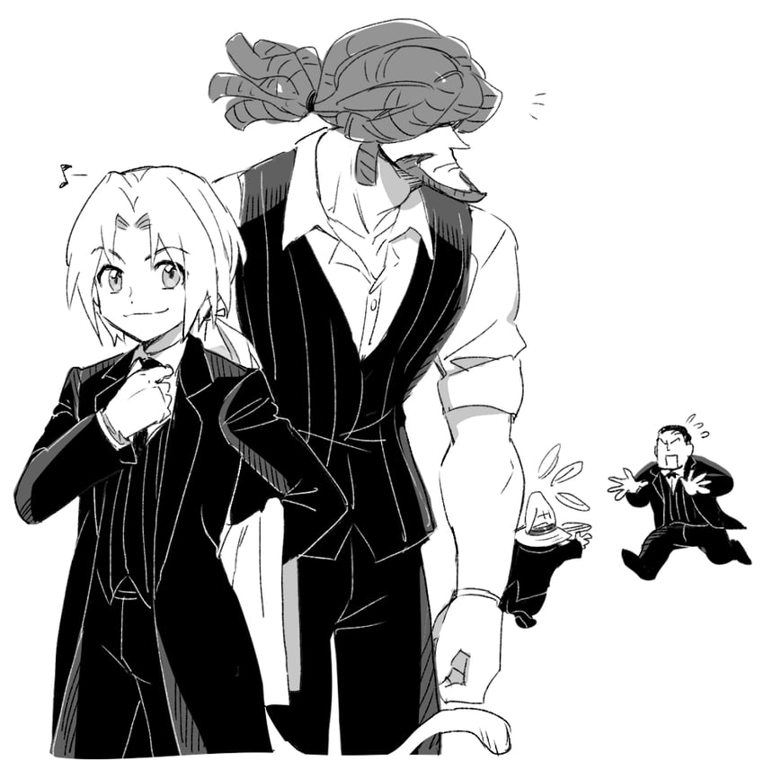 zidane tribal, vivi ornitier, adelbert steiner, and salamander coral (final fantasy and 1 more) drawn by dede_(qwea_00000)