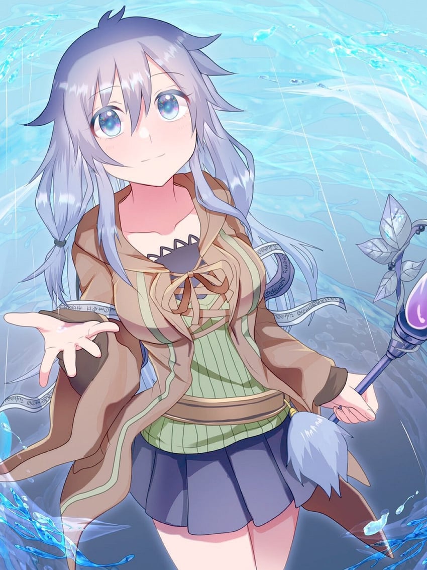 eria and eria the water charmer (yu-gi-oh!) drawn by pinyata_(pinyaland)