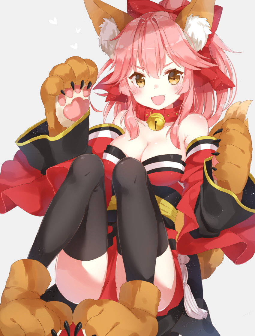 tamamo and tamamo cat (fate and 1 more) drawn by jimmy_madomagi