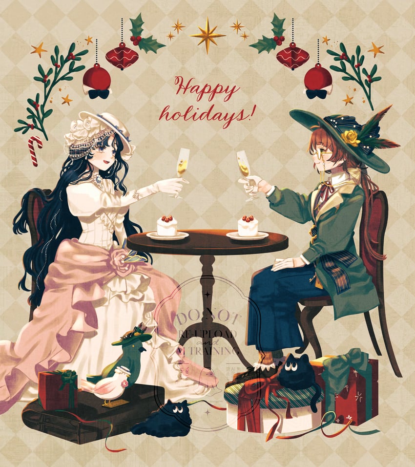 isolde, kakania, and carbuncle (reverse:1999) drawn by tn_kn1000