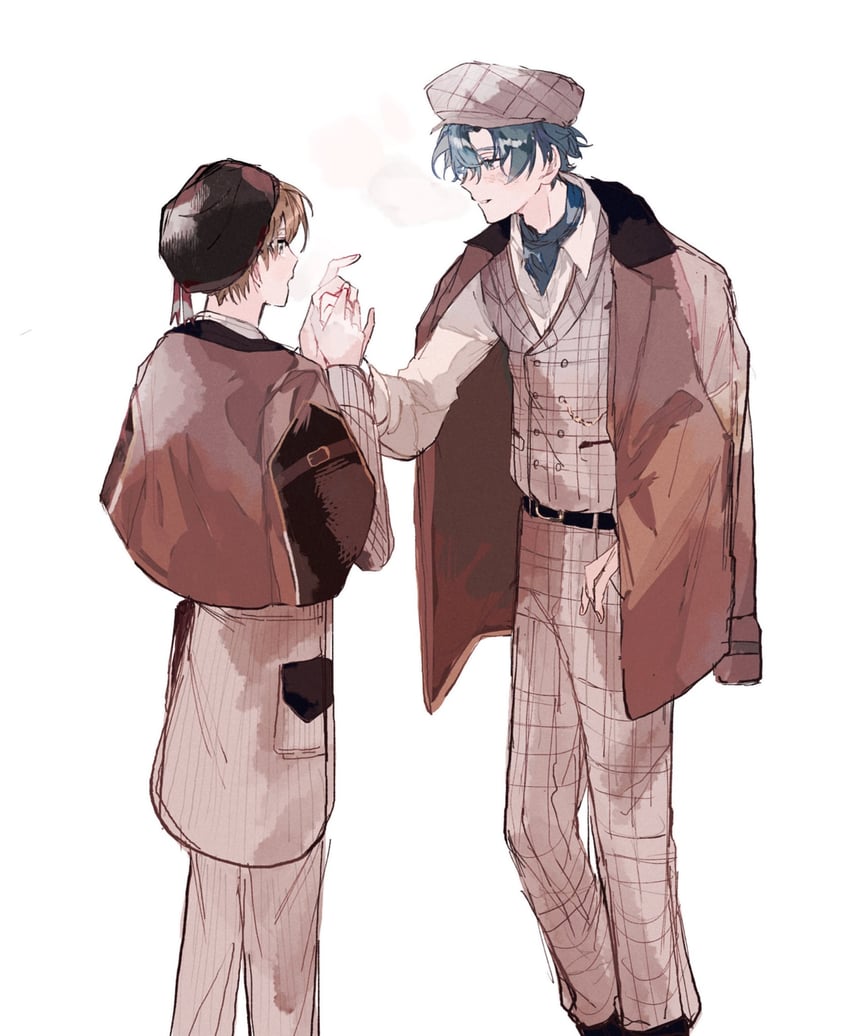 figaro garcia and mitile flores (mahoutsukai no yakusoku) drawn by 22kolink