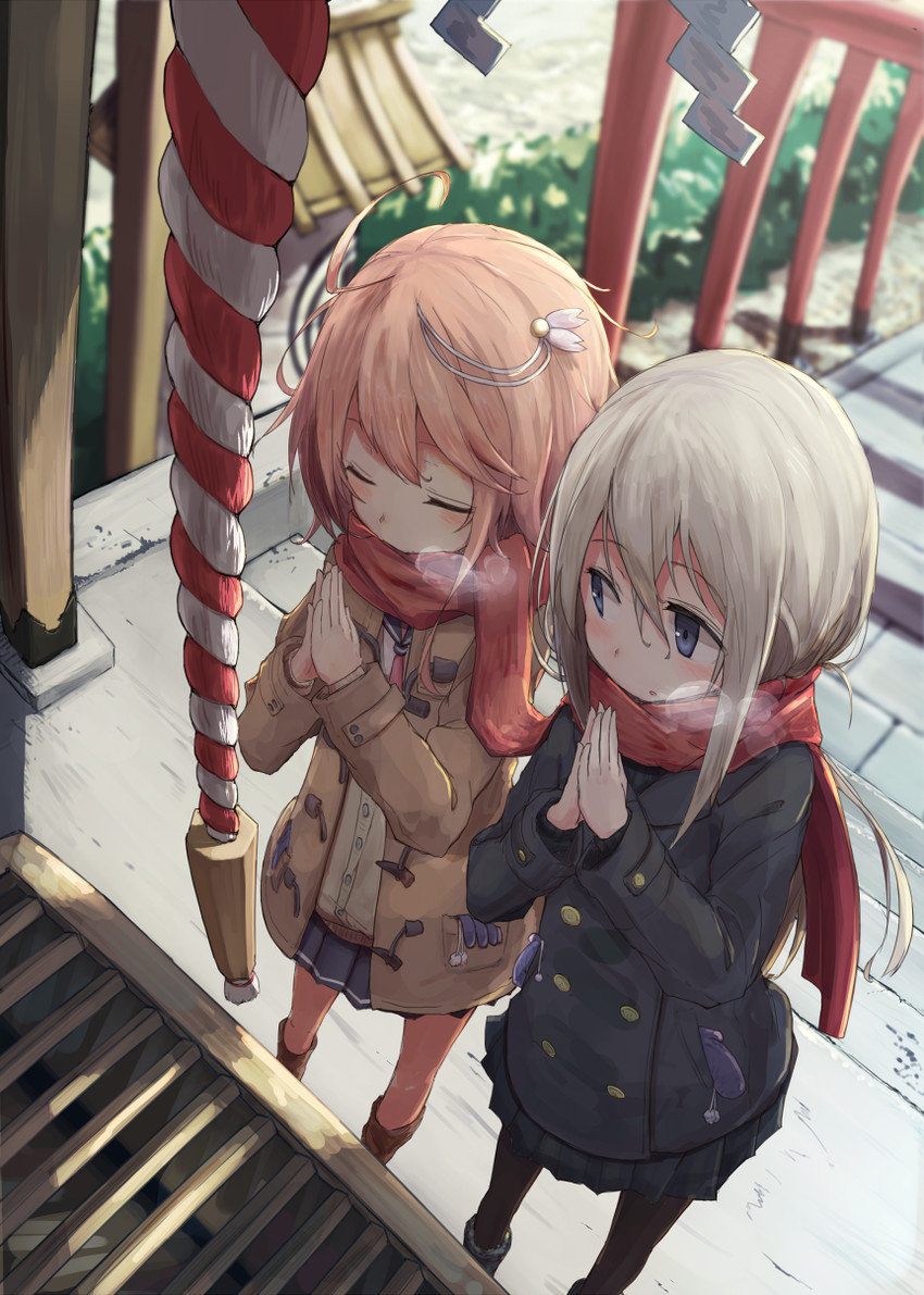 i-58 and u-511 (kantai collection) drawn by beize_(garbage)