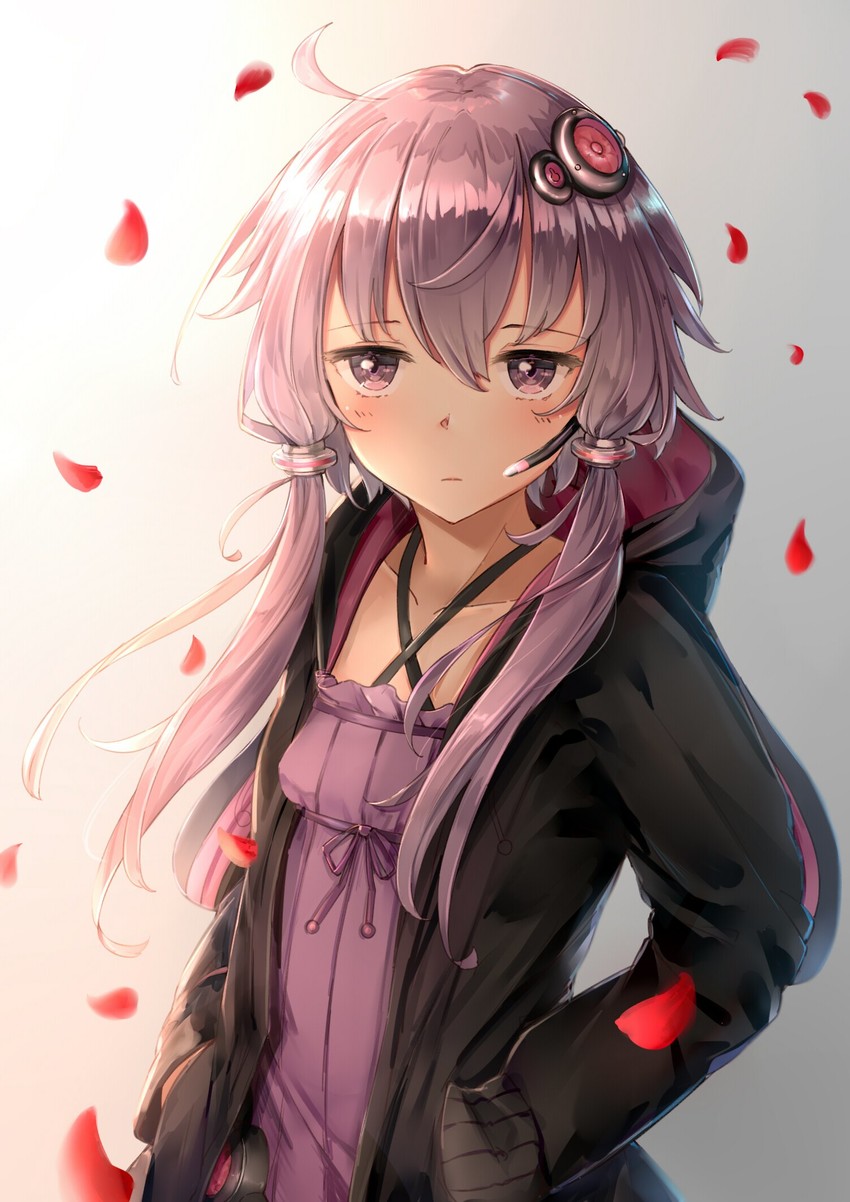 yuzuki yukari (vocaloid and 1 more) drawn by somalisu